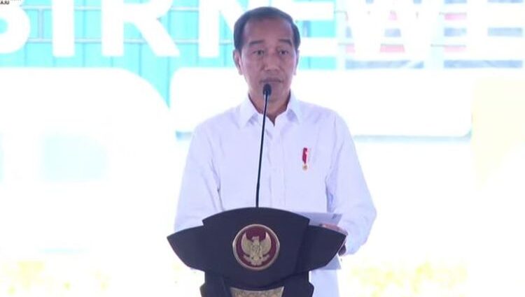 Jokowi Resmikan Pabrik Anoda Baterai Litium di Kendal Jawa Tengah