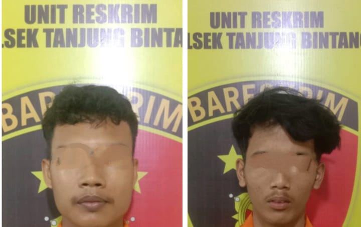 Terlibat Pencurian Dua Remaja Diringkus Polsek Tanjung Bintang