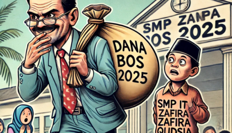 Diduga Ada Penyelewengan Dana BOS, SMP IT Zafira Qudsia Sudah Tak Gelar KBM Sejak 2024