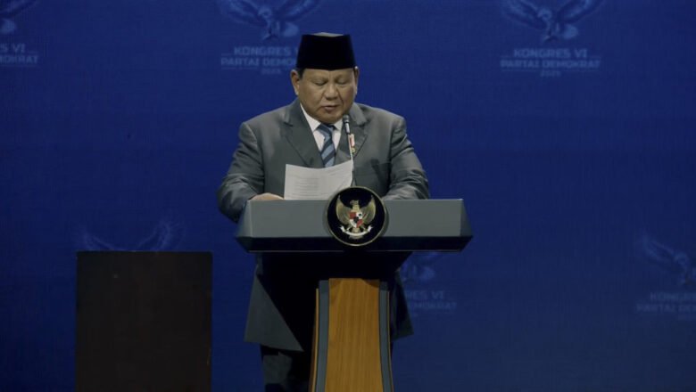 Presiden Prabowo Minta Demokrat Koreksi Jika Ia Tak Lagi Setia ke Rakyat