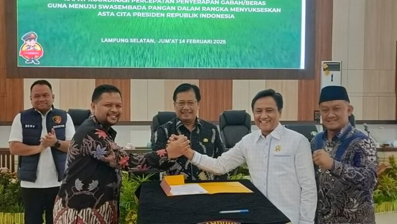 Puji Sartono: PERPADI Lampung Siap Tingkatkan Penyerapan Gabah/Beras