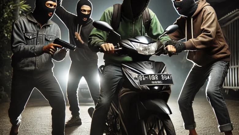 Ojek Online di Cikarang Barat Dibegal, Alami Luka Bacok dan Kehilangan Motor
