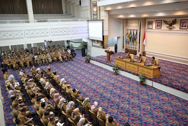 Gubernur Lampung Gelar Briefing Perdana, Tekankan 3 Program Prioritas dan PHTC