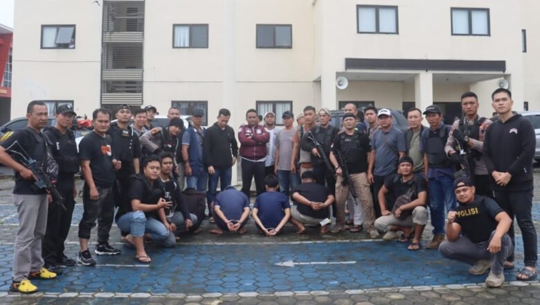 Beraksi di 32 TKP, Timsus Sikat Rajabasa Tangkap 4 Komplotan Begal Asal Lampung Timur