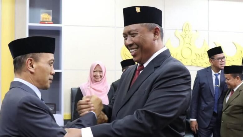 Wakil Bupati Lampung Tengah Lantik Rusmadi sebagai Pj Sekda