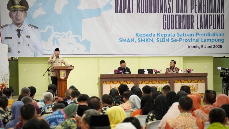 Gubernur Lampung Komitmen Tingkatkan Kualitas Pendidikan, Larang Penarikan Uang Komite