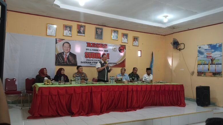 Sudin Gelar Reses, Ajak Warga Perangi Judi Online dan Pornografi