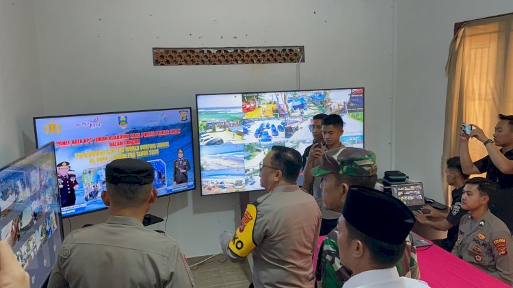 Kapolda Lampung Tinjau Langsung Pengamanan WSL Krui Pro 2025